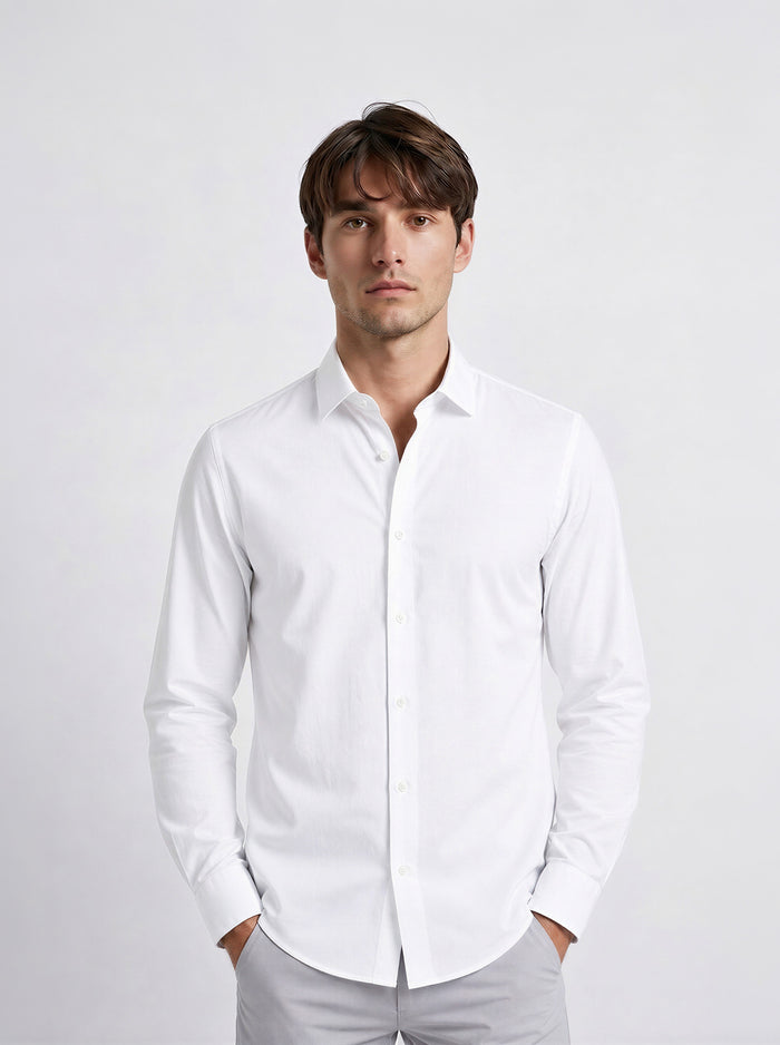 THE EASY - SLIM SHIRT - WHITE