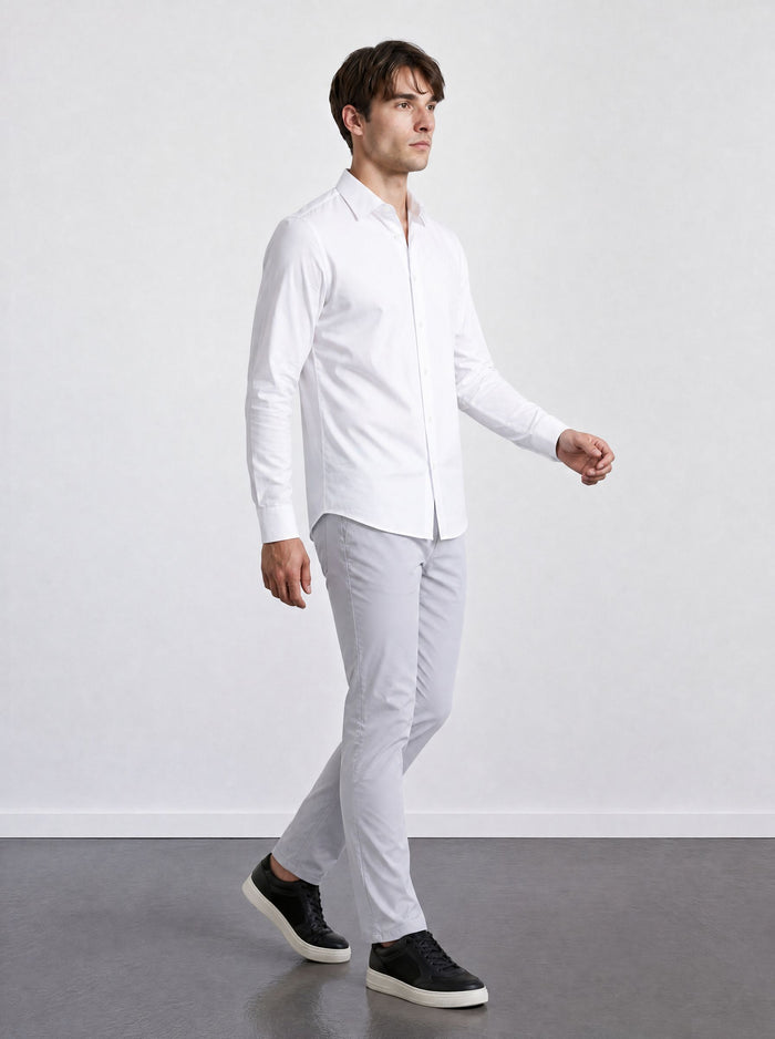 THE EASY - SLIM SHIRT - WHITE