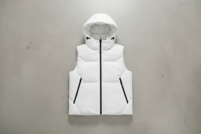 The Elegant Loose-Fit Hooded Vest