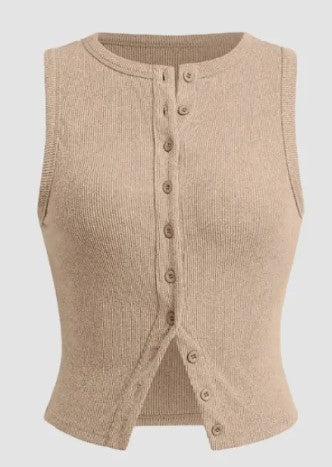 The Elegant Sleeveless Tailored Vest