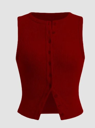 The Elegant Sleeveless Tailored Vest