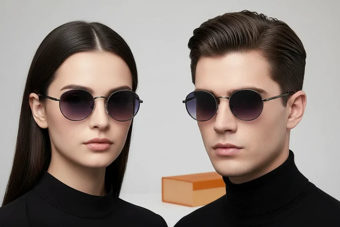 gold frame double Gray