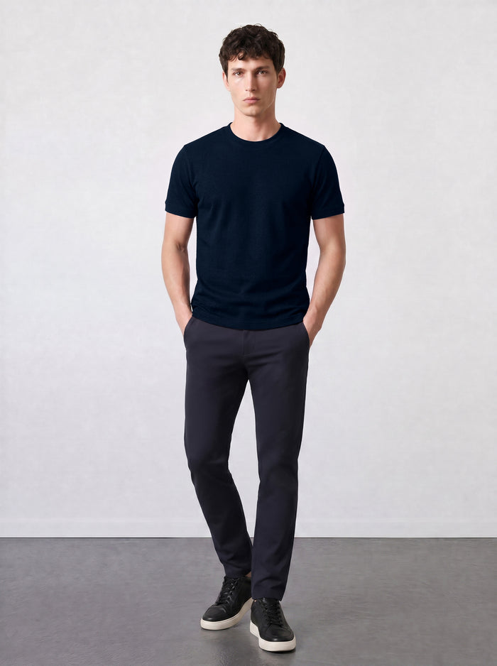 THE EVERYDAY - PIQUÉ TEE - BLACK