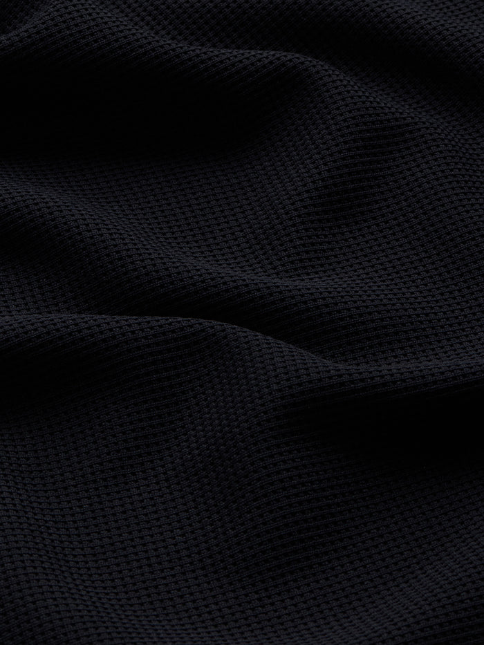 THE EVERYDAY - PIQUÉ TEE - BLACK