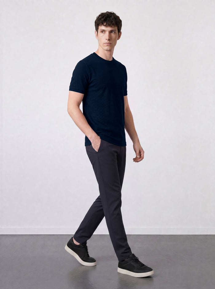 THE EVERYDAY - PIQUÉ TEE - BLACK