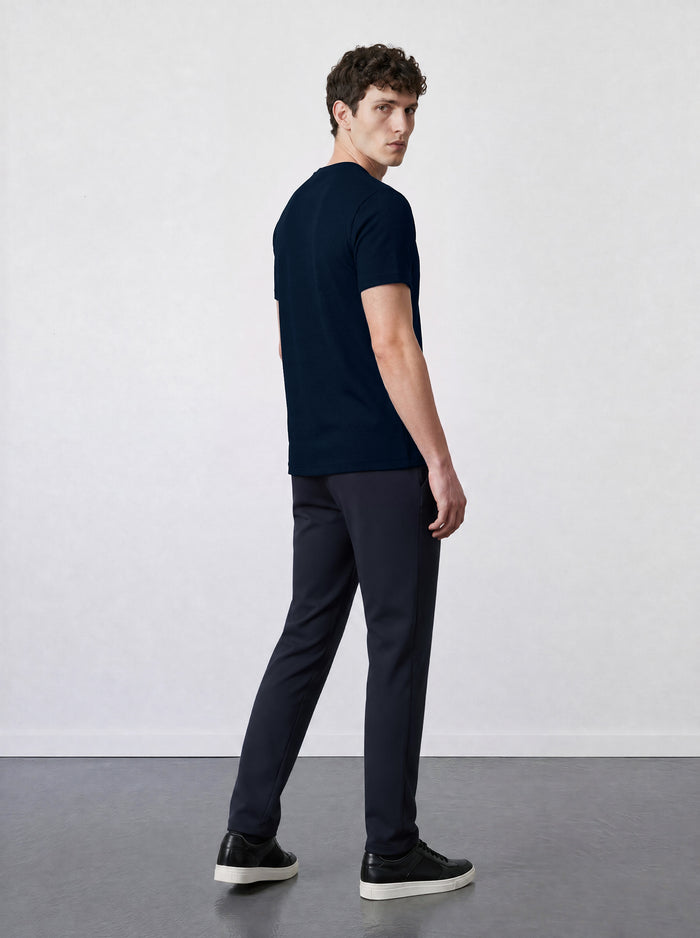 THE EVERYDAY - PIQUÉ TEE - BLACK