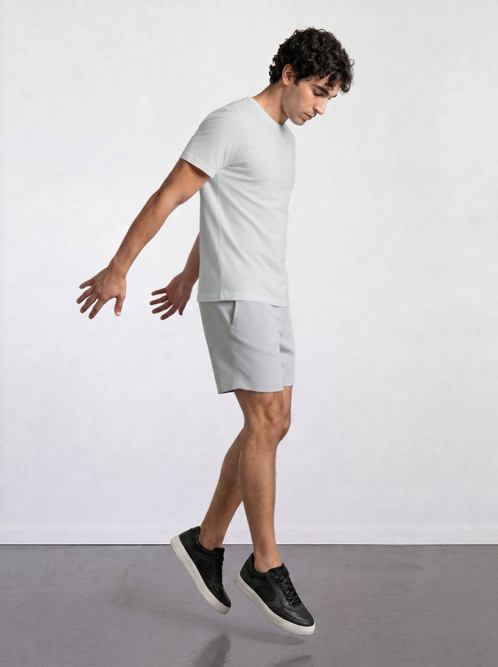 THE EVERYDAY - PIQUÉ TEE - WHITE