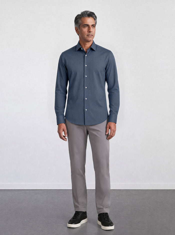 THE EVERYDAY - SLIM FULL SHIRT - ALUMINIUM
