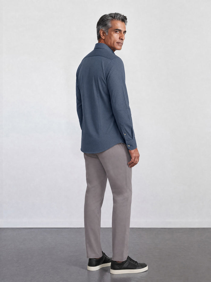 THE EVERYDAY - SLIM FULL SHIRT - ALUMINIUM