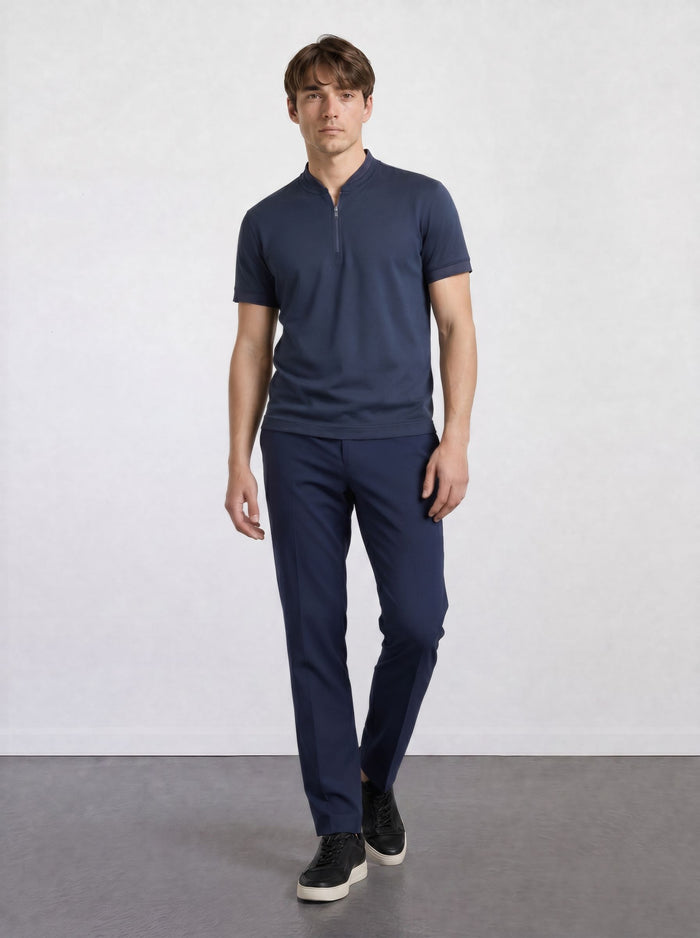 THE FLEX - SUPER SLIM PANTS - NAVY BLUE