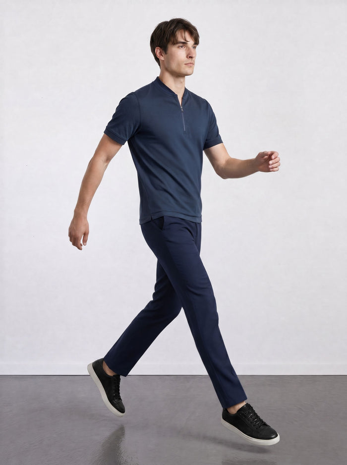 THE FLEX - SUPER SLIM PANTS - NAVY BLUE