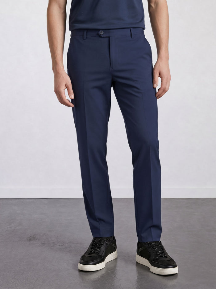 THE FLEX - SUPER SLIM PANTS - NAVY BLUE