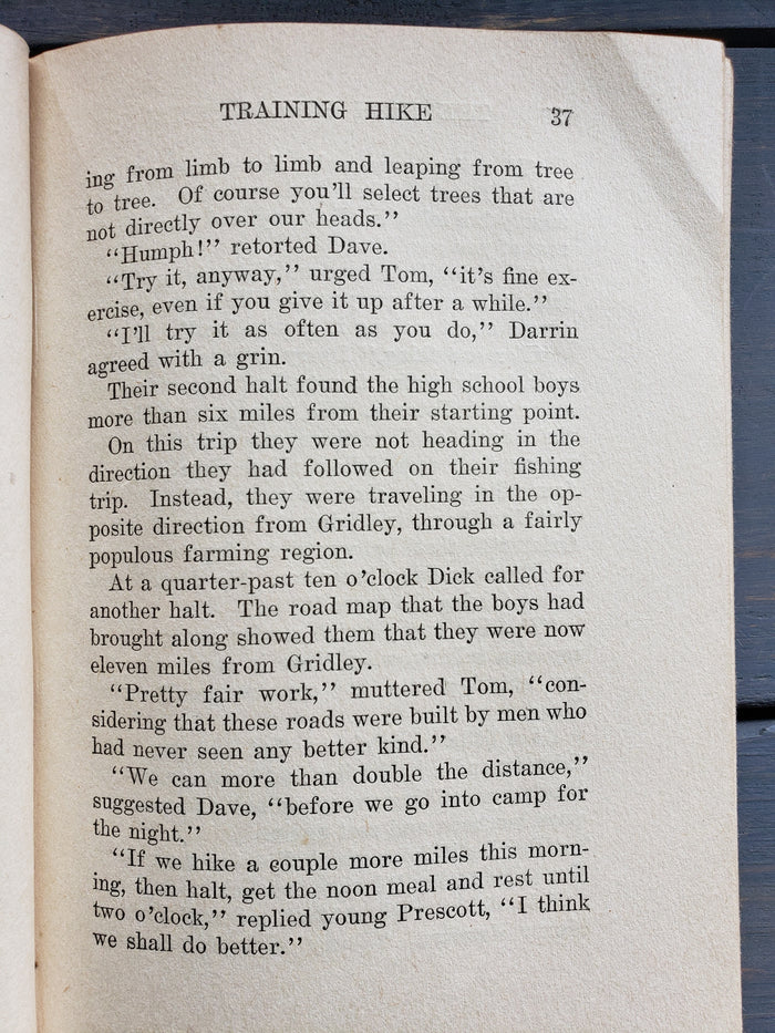 The High School Boys' Training Hike by H. Irving Hancock