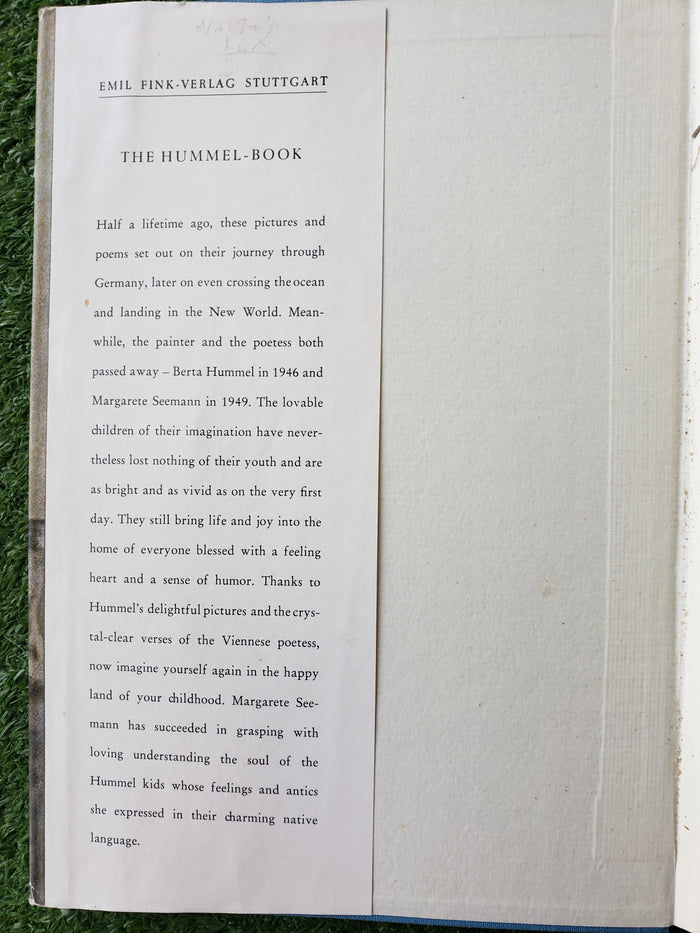 The Hummel Book by the late Berta Hummel