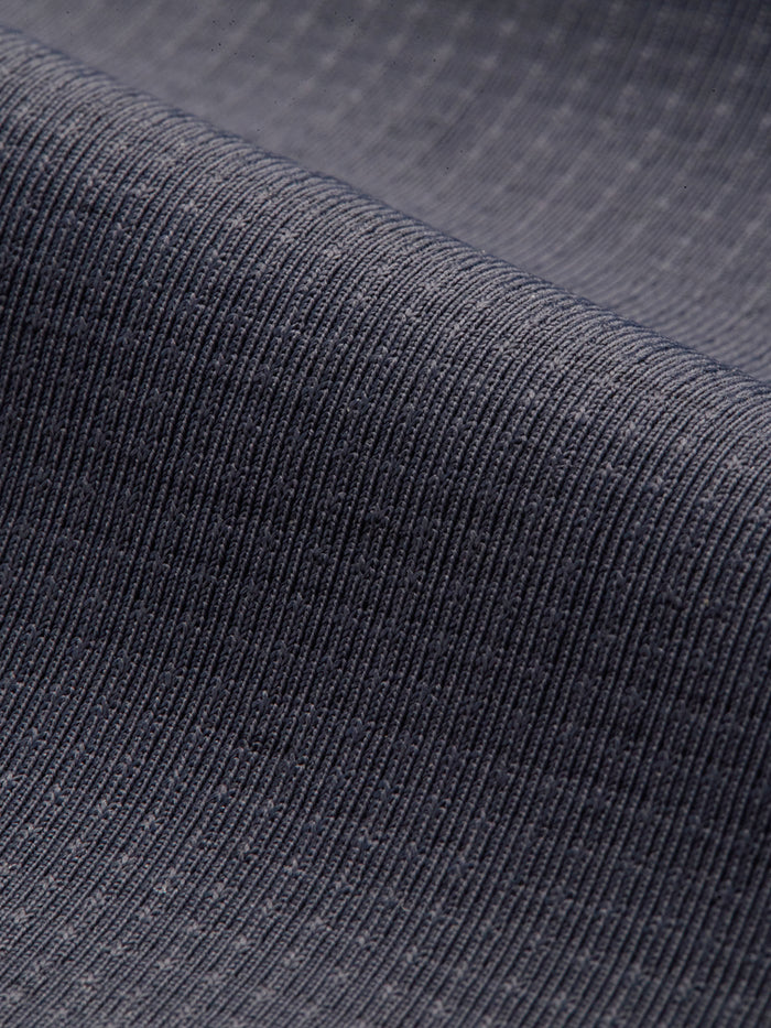THE HYPERFLEX - SLIM FULL SHIRT - NAVY BLUE