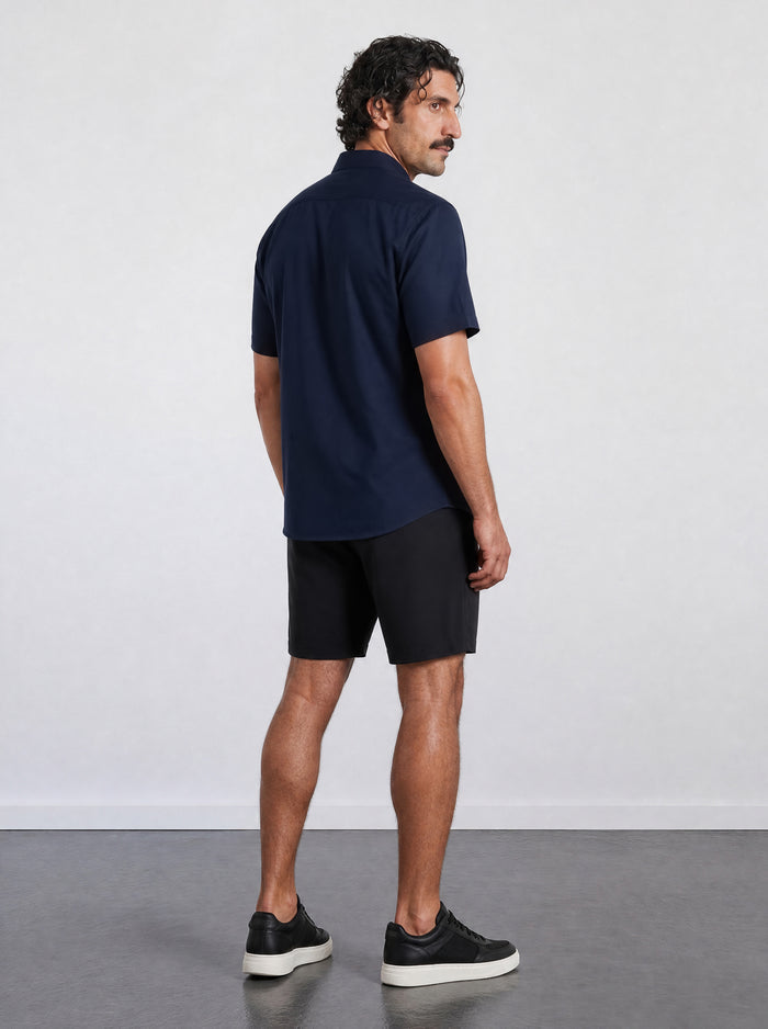 THE HYPERFLEX EASY - TAILORED SHORTS - BLACK