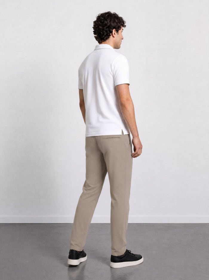 THE HYPERFLEX EVERYDAY - REGULAR PANTS - TAUPE