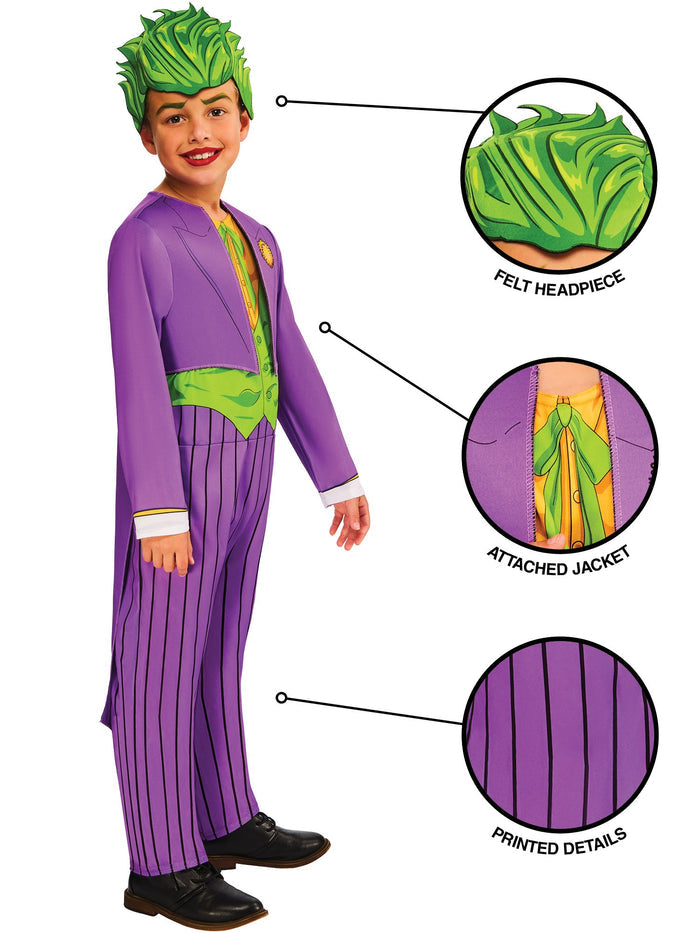 The Joker Kids Costume