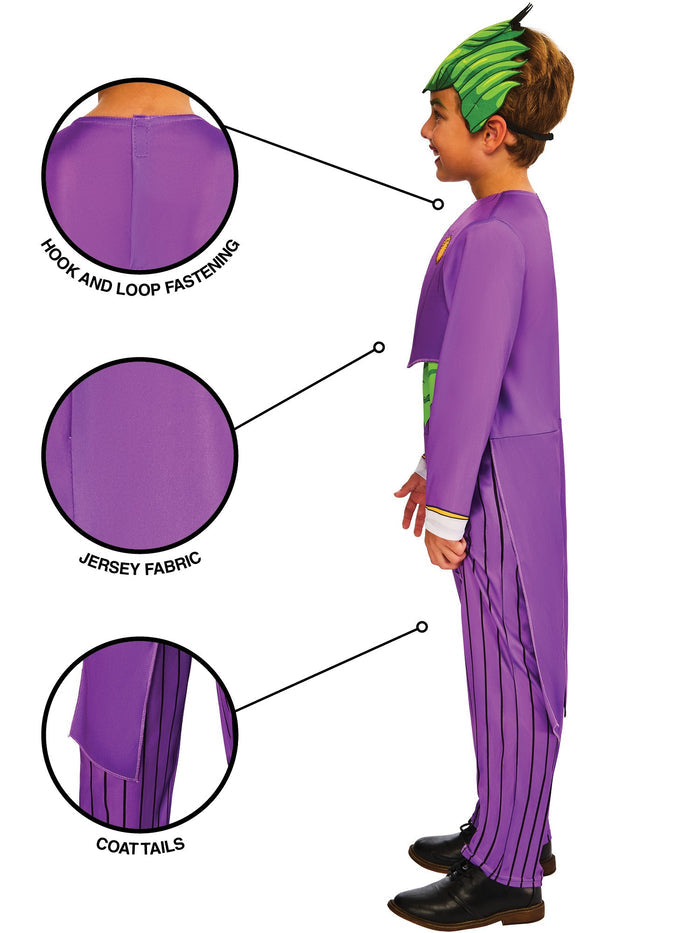 The Joker Kids Costume