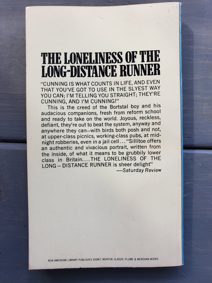 The Loneliness of the Long-Distance Runner by Alan Sillitoe
