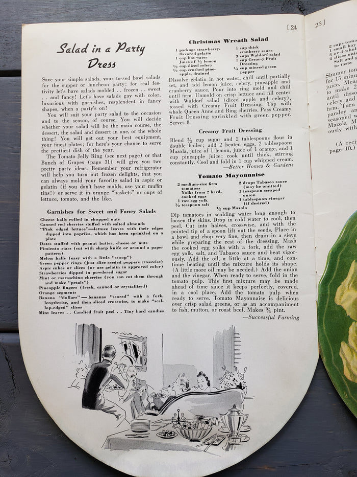 The Mazola Salad Bowl (1939) cookbook
