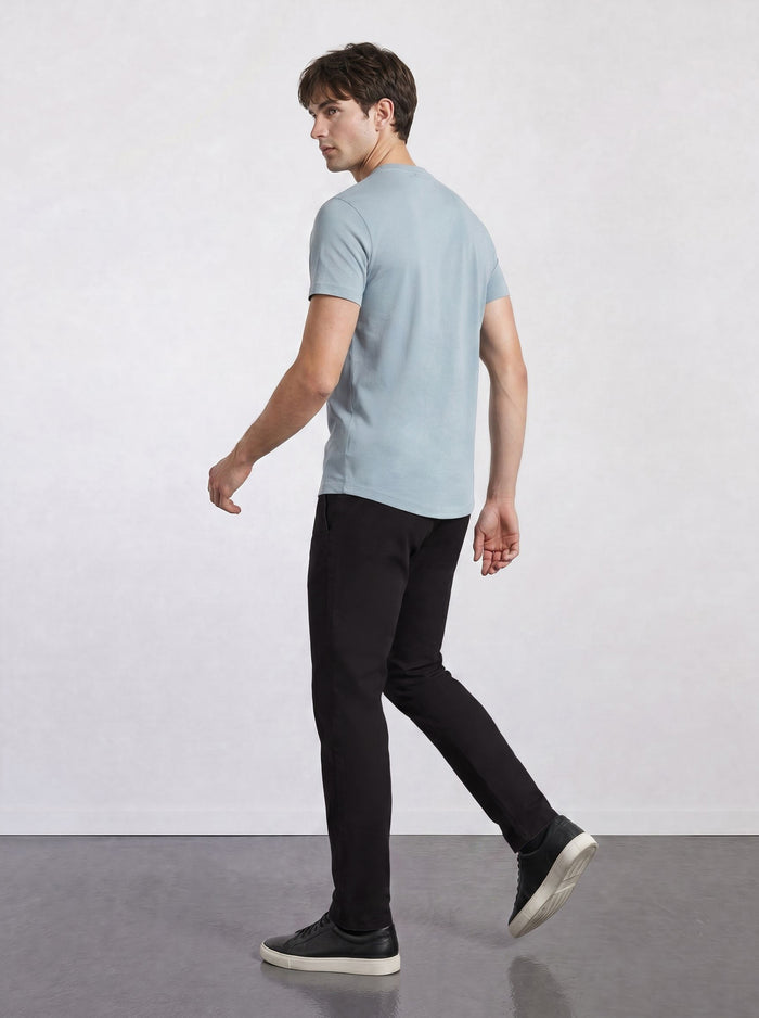 THE MOOVEX - MESH CHINO PANTS - BLACK