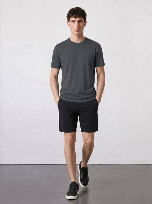 THE MOTION - HALF TEE - DARK GREY