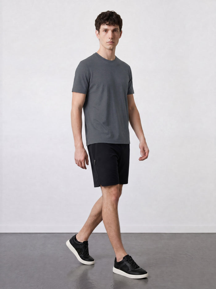 THE MOTION - HALF TEE - DARK GREY