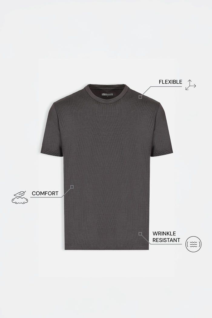 THE MOTION - HALF TEE - DARK GREY