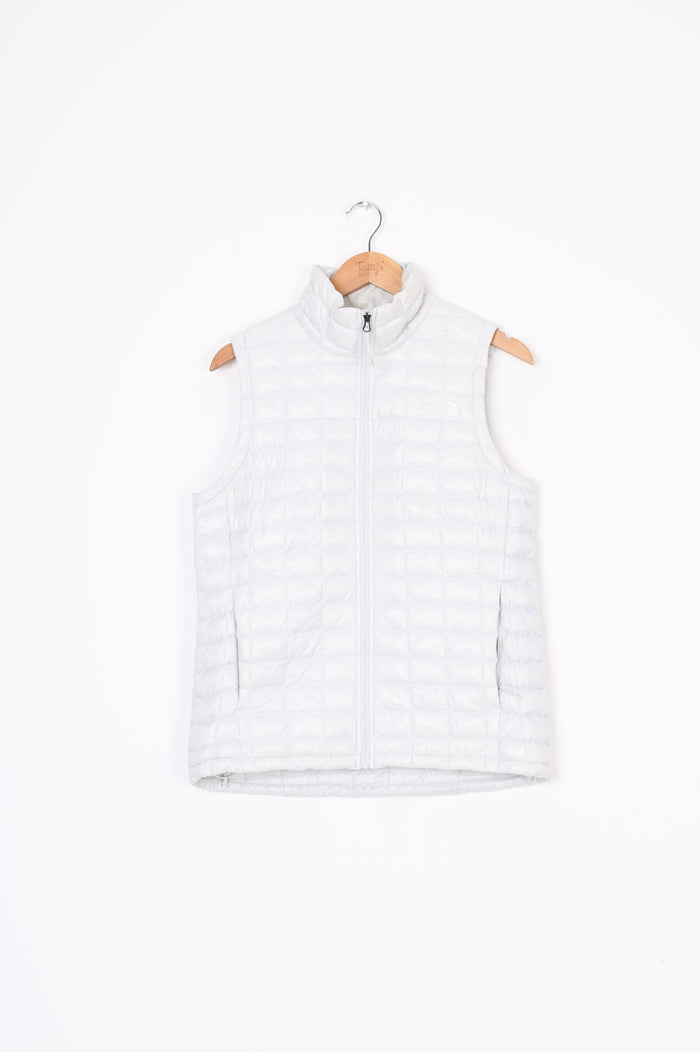 The North face  Womens White Vest Size M