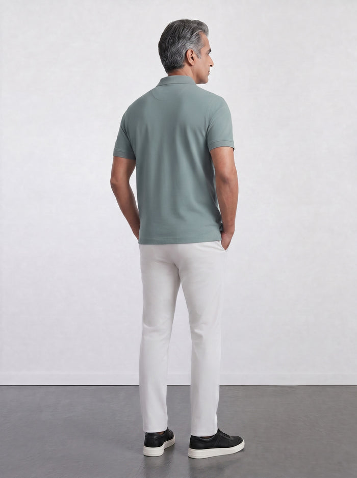 THE PIQUÉ FLEX - REGULAR POLO - BLUE
