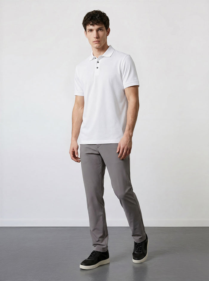 THE PIQUÉ FLEX - REGULAR POLO - ICE