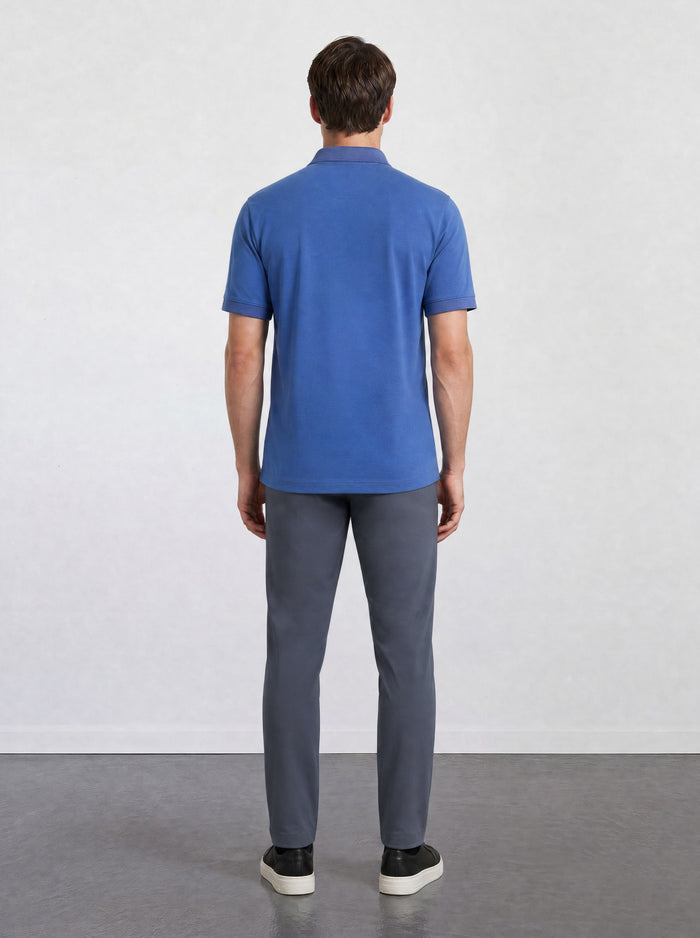 THE PIQUÉ FLEX - REGULAR POLO - ROYAL BLUE