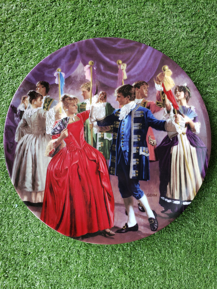 The Shoes that Were Danced to Pieces by Charles Gehm collectible plate