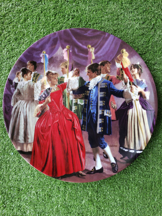 The Shoes that Were Danced to Pieces by Charles Gehm collectible plate
