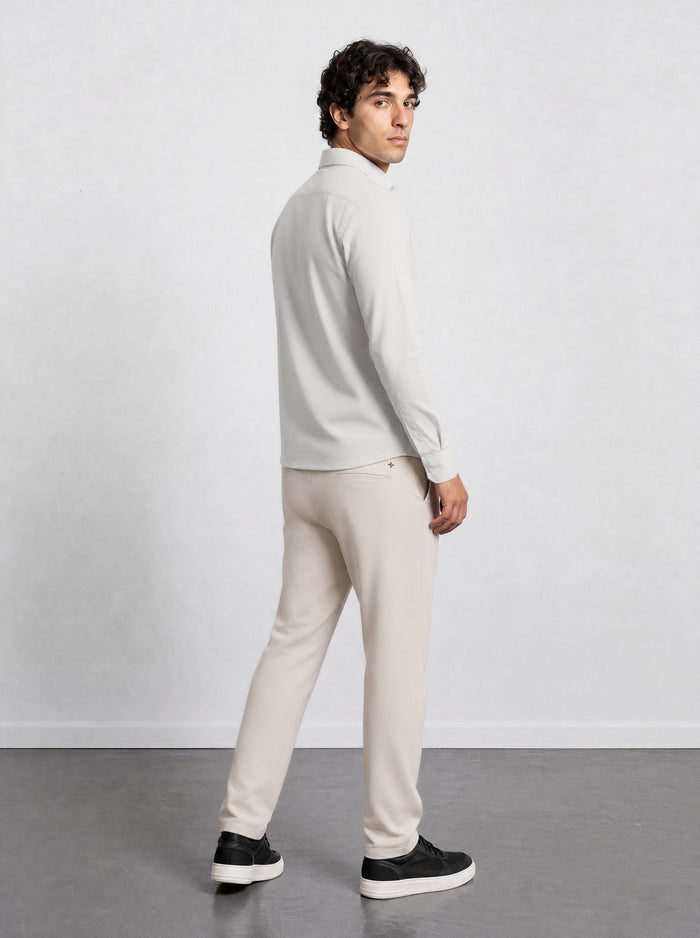 THE SOFT EASE - CHINO PANTS - SAND