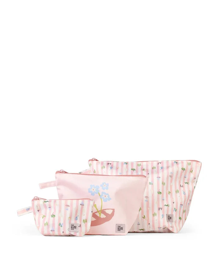 The Somewhere Co Handy Pouch Trio - Boat Days
