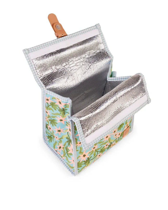 The Somewhere Co Lunch Satchel - Seaflower