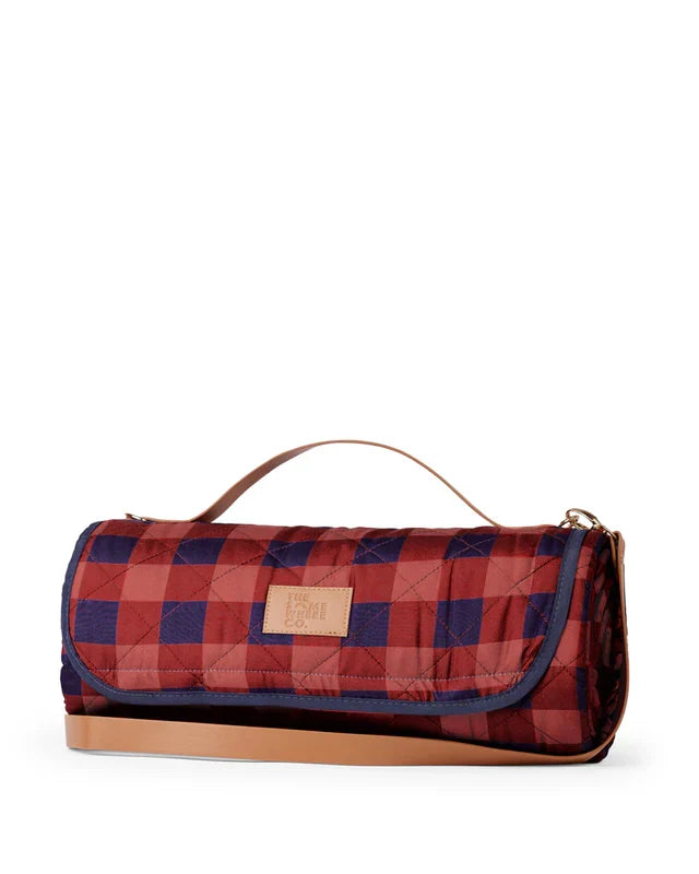 The Somewhere Co Luxe Picnic Rug - Chestnut