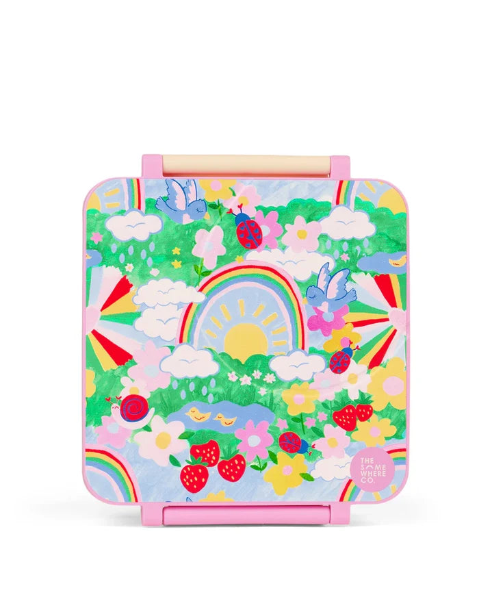 The Somewhere Co Mini Bento Lunch Box - Rainbow Garden