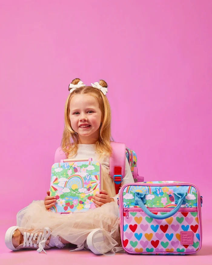 The Somewhere Co Mini Bento Lunch Box - Rainbow Garden