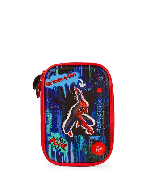 The Somewhere Co Mini Bubble Pencil Case - Spider-Man