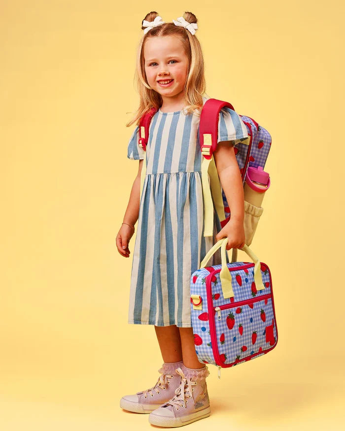 The Somewhere Co Mini Lunch Case - Berry Patch