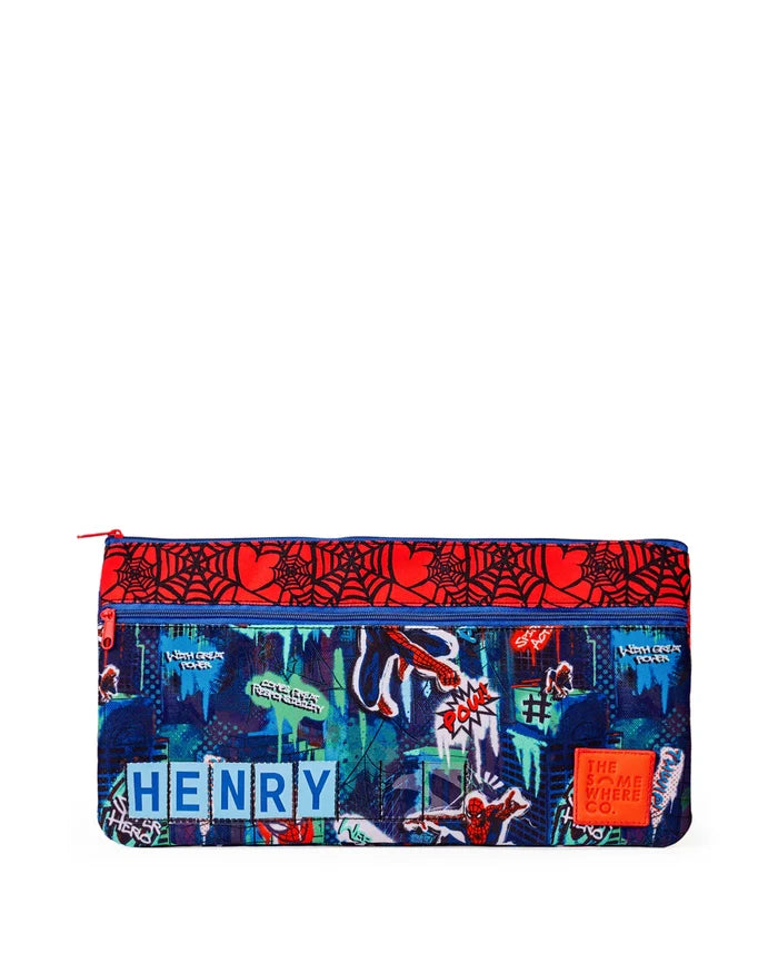 The Somewhere Co Name Pencil Case - Spider-Man