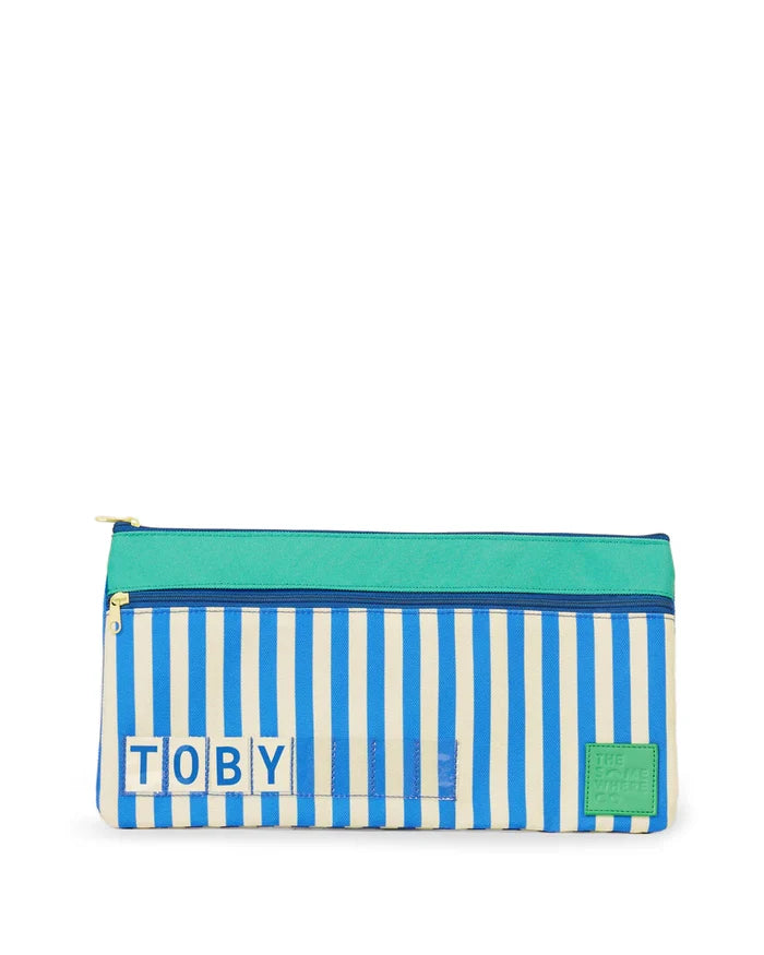 The Somewhere Co Name Pencil Case - Sun Dash