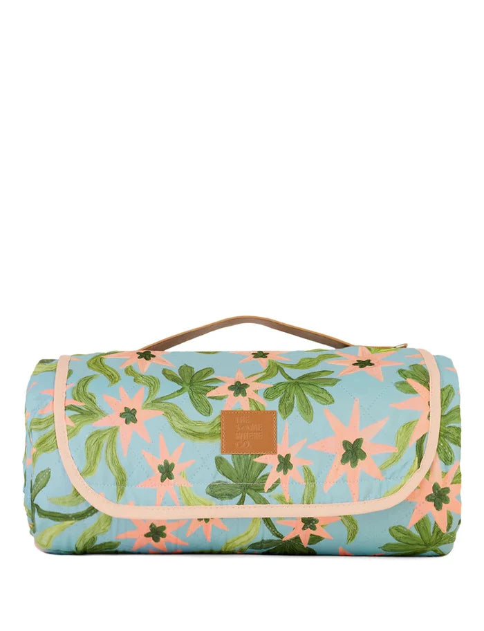 The Somewhere Co XL Picnic Rug - Seaflower
