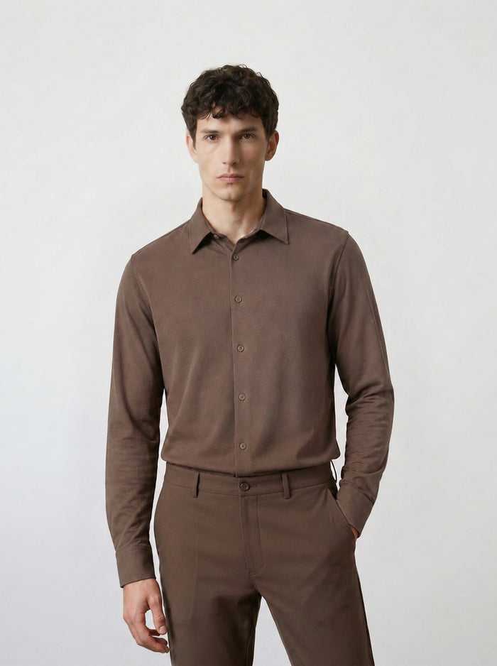 THE TOKYO - FULL SHIRT - OCHRE