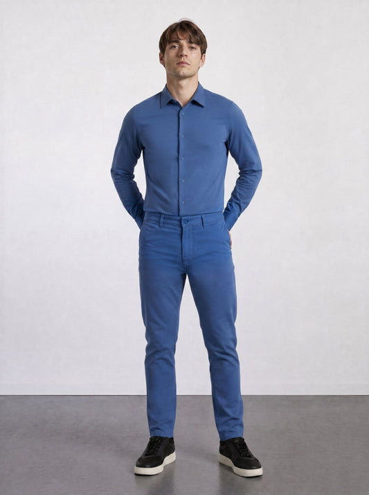 THE TOKYO - FULL SHIRT - ROYAL BLUE