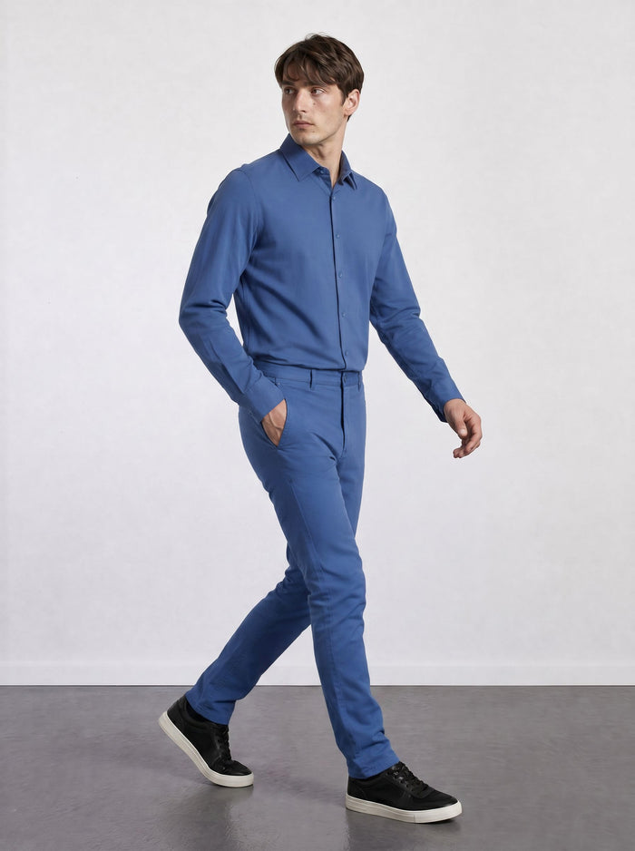 THE TOKYO - FULL SHIRT - ROYAL BLUE