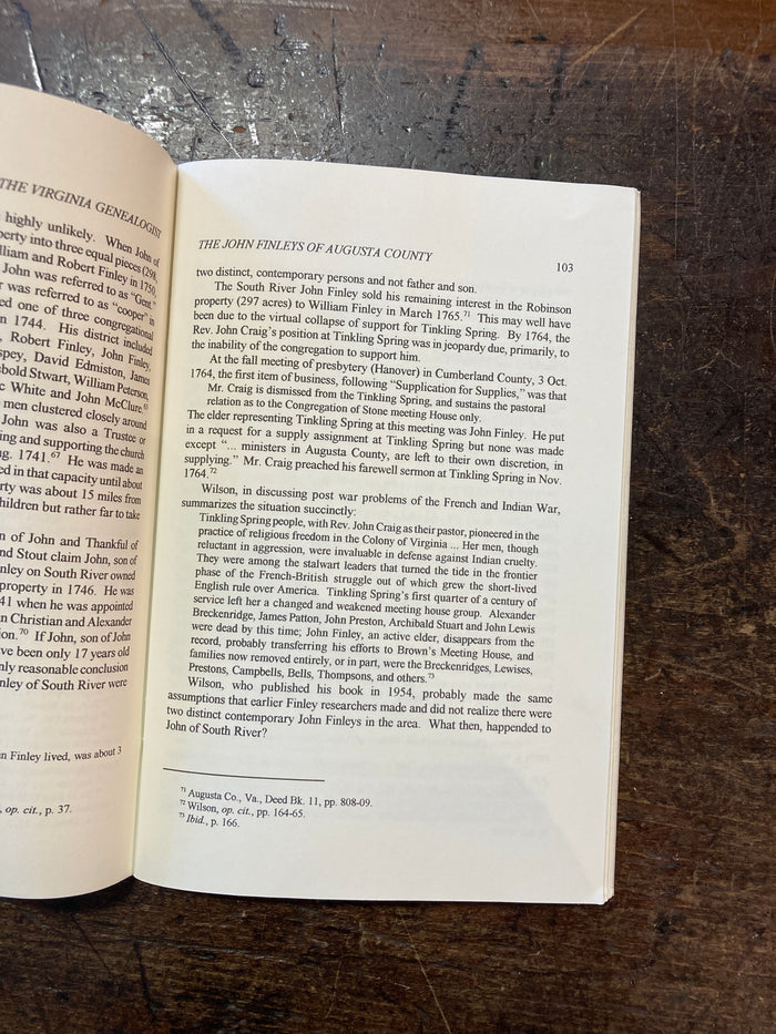 The Virginia Genealogist Volume 46, Number 2